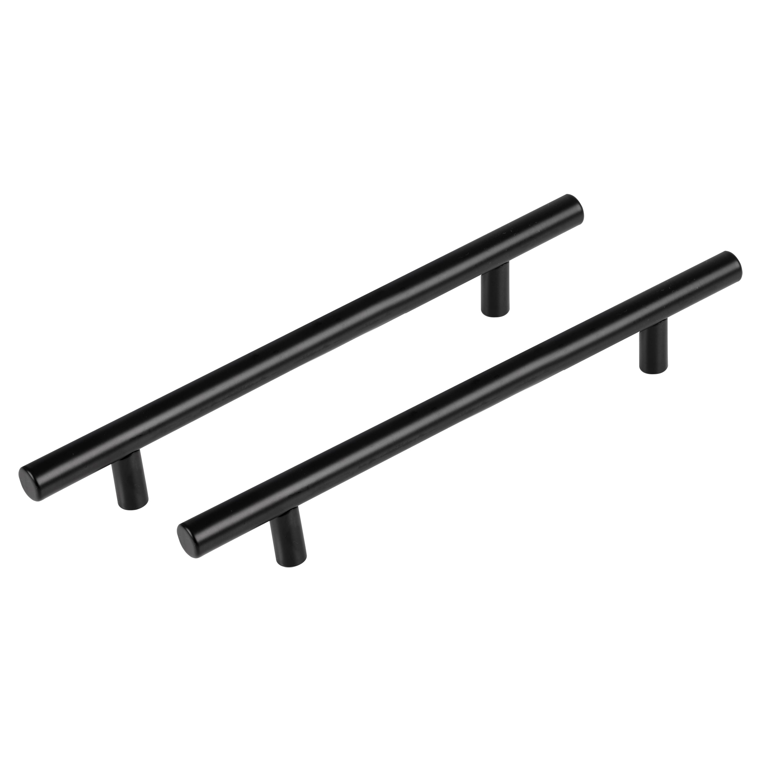 Differnz Amsterdam mat zwart Roestvrij staal Hartafstand 160 mm 2 stuks