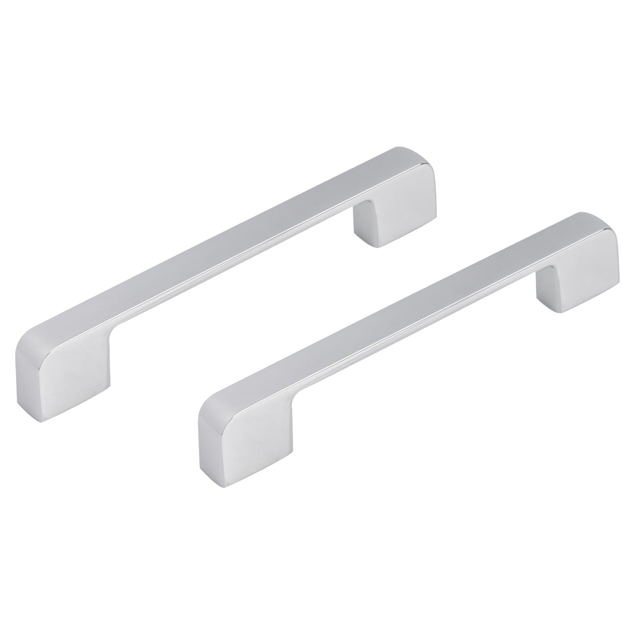 Differnz Den Haag mat chroom Zink Hartafstand 128 mm 2 stuks