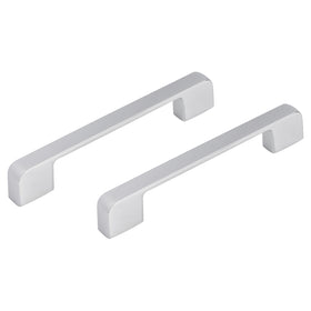 Differnz Den Haag mat chroom Zink Hartafstand 128 mm 2 stuks
