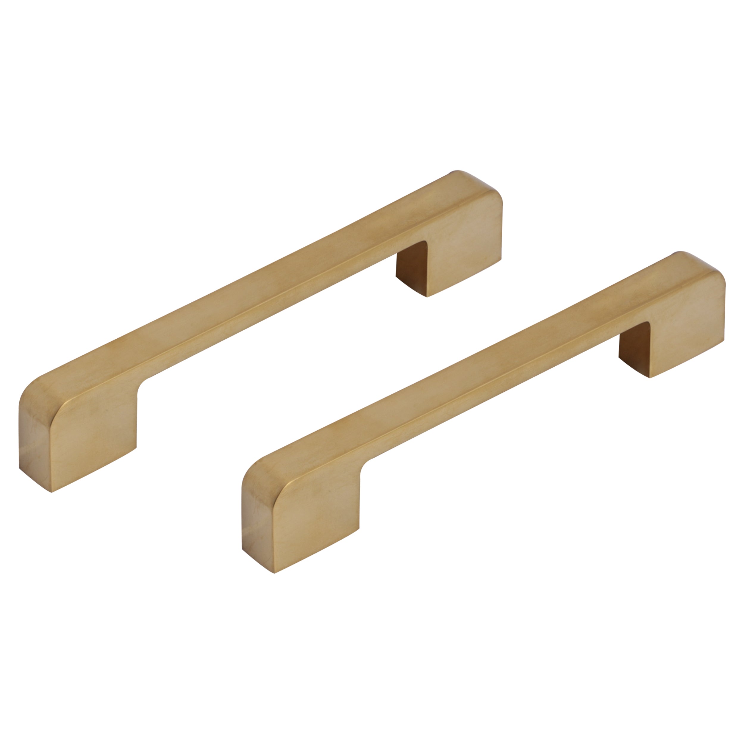 Differnz Den Haag geborsteld goud Zink Hartafstand 128 mm 2 stuks