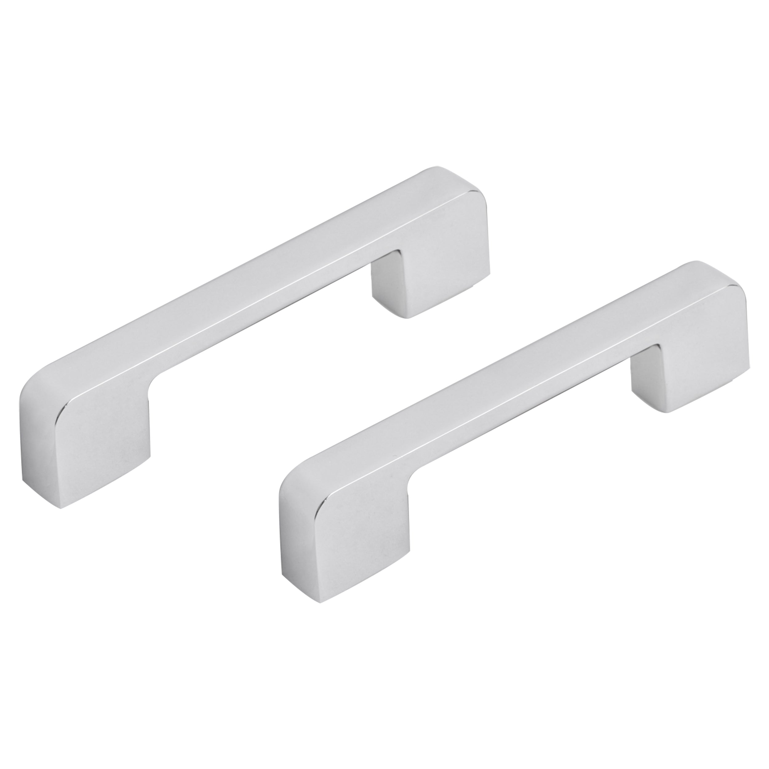 Differnz Den Haag mat chroom Zink Hartafstand 96 mm 2 stuks