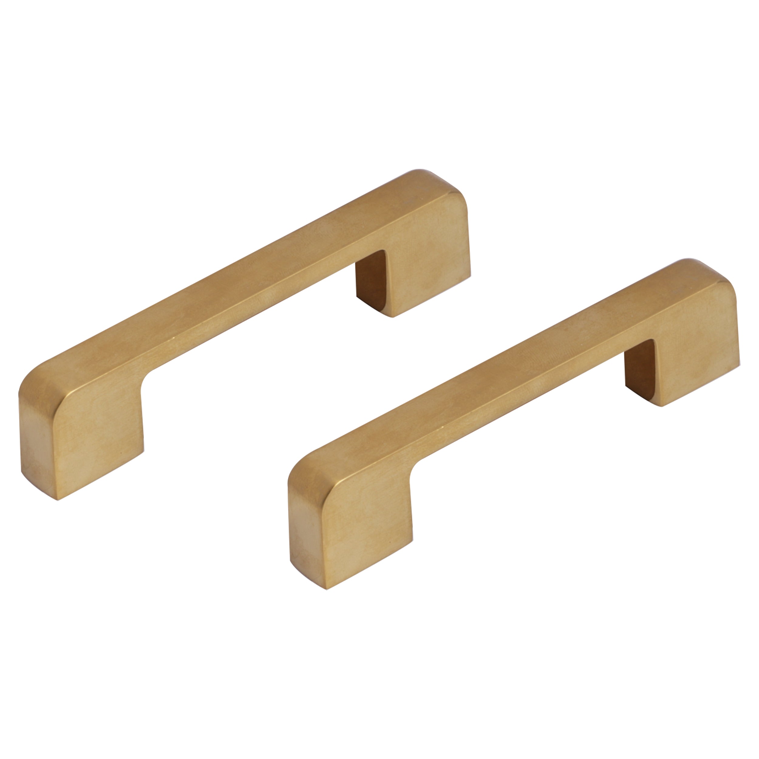 Differnz Den Haag geborsteld goud Zink Hartafstand 96 mm 2 stuks