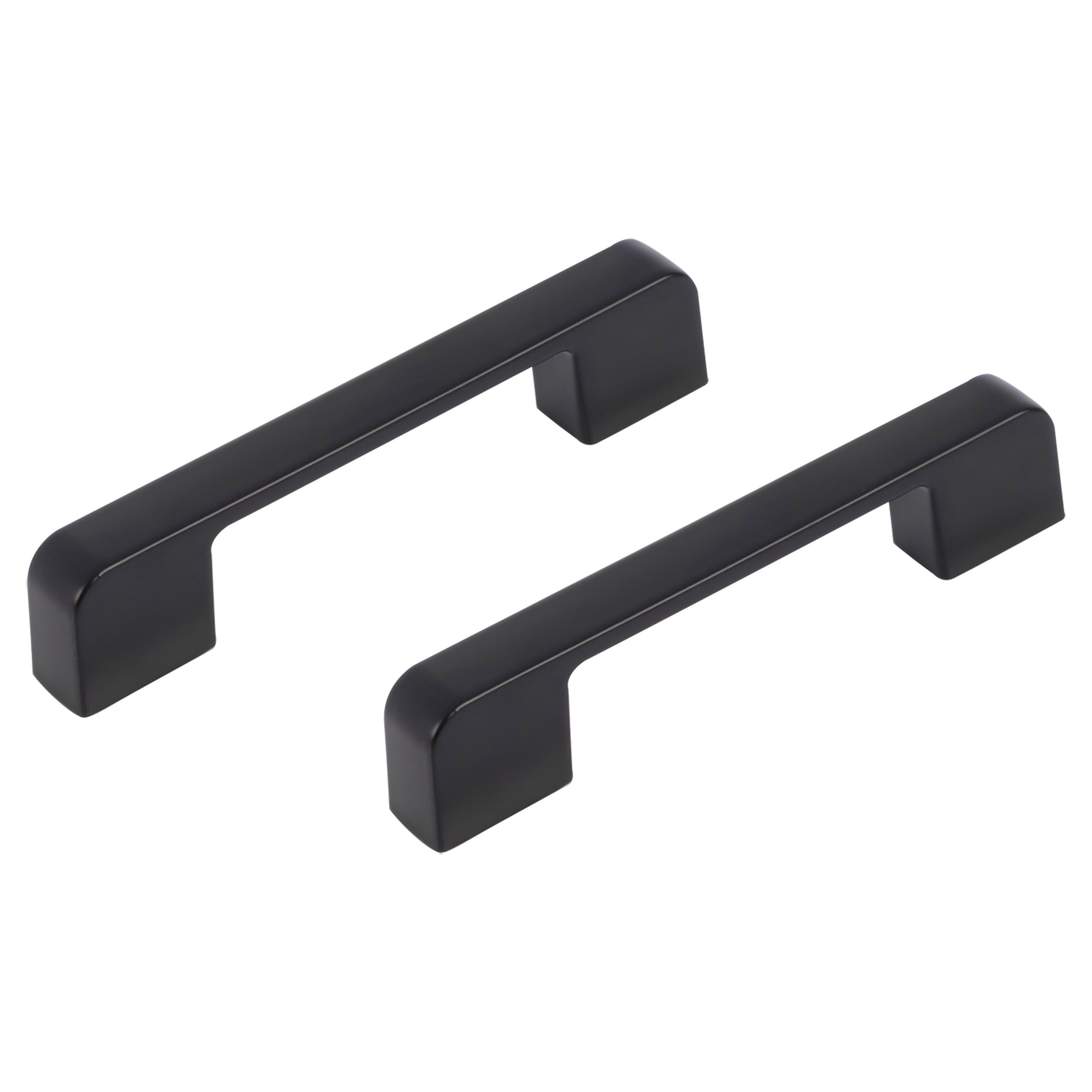 Differnz Den Haag mat zwart Zink Hartafstand 96 mm 2 stuks