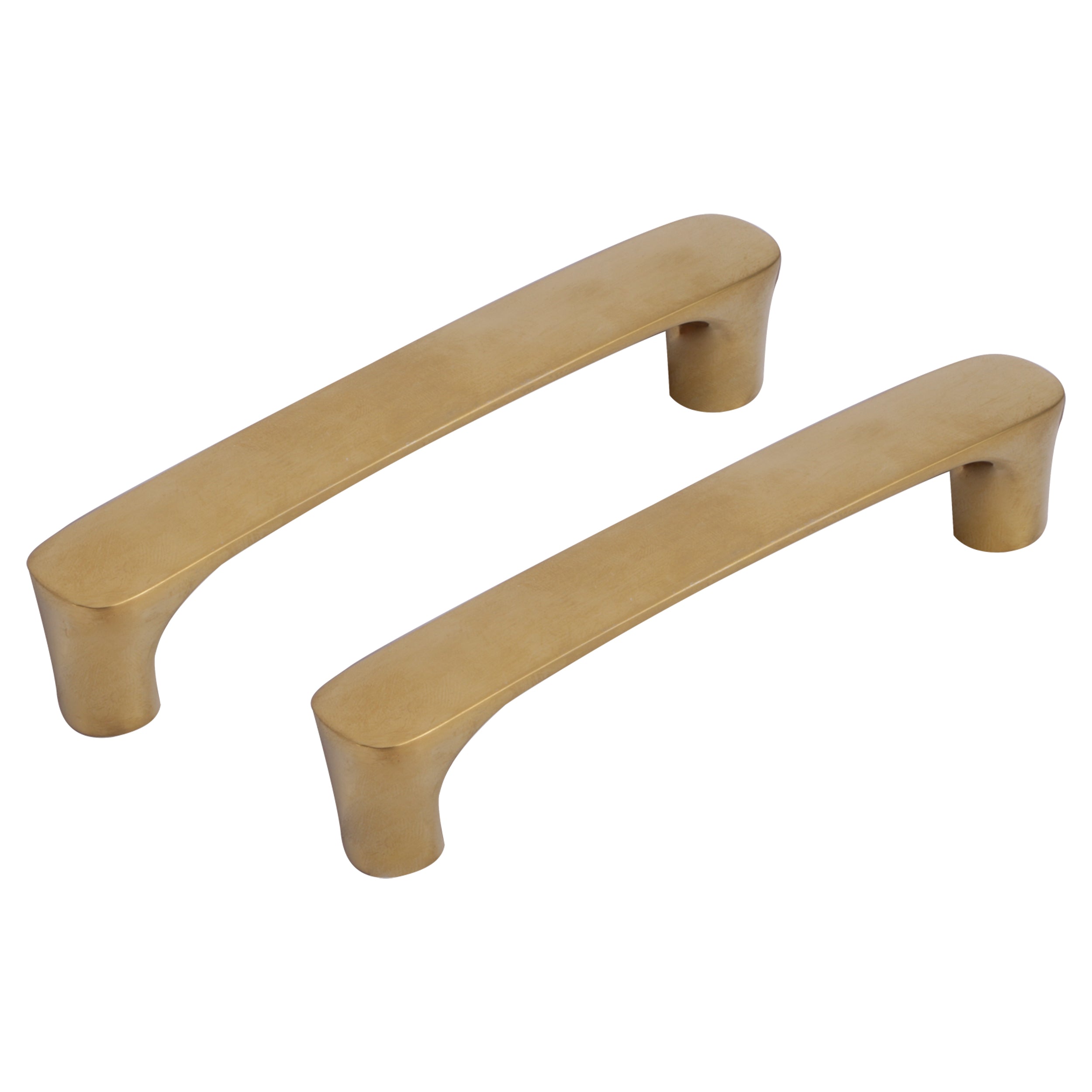 Differnz Eindhoven geborsteld goud Zink Hartafstand 128 mm 2 stuks