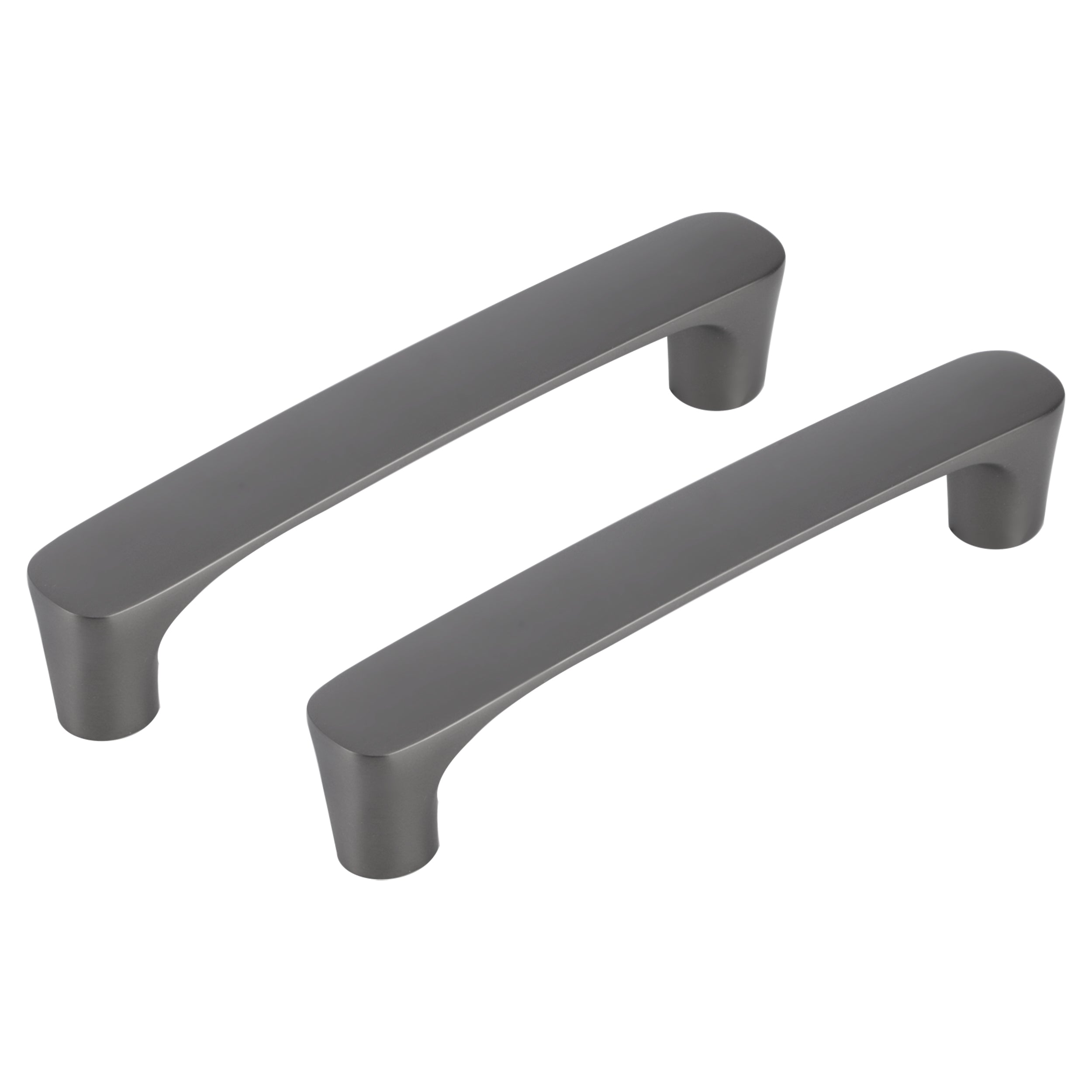 Differnz Eindhoven gun metal Zink Hartafstand 128 mm 2 stuks