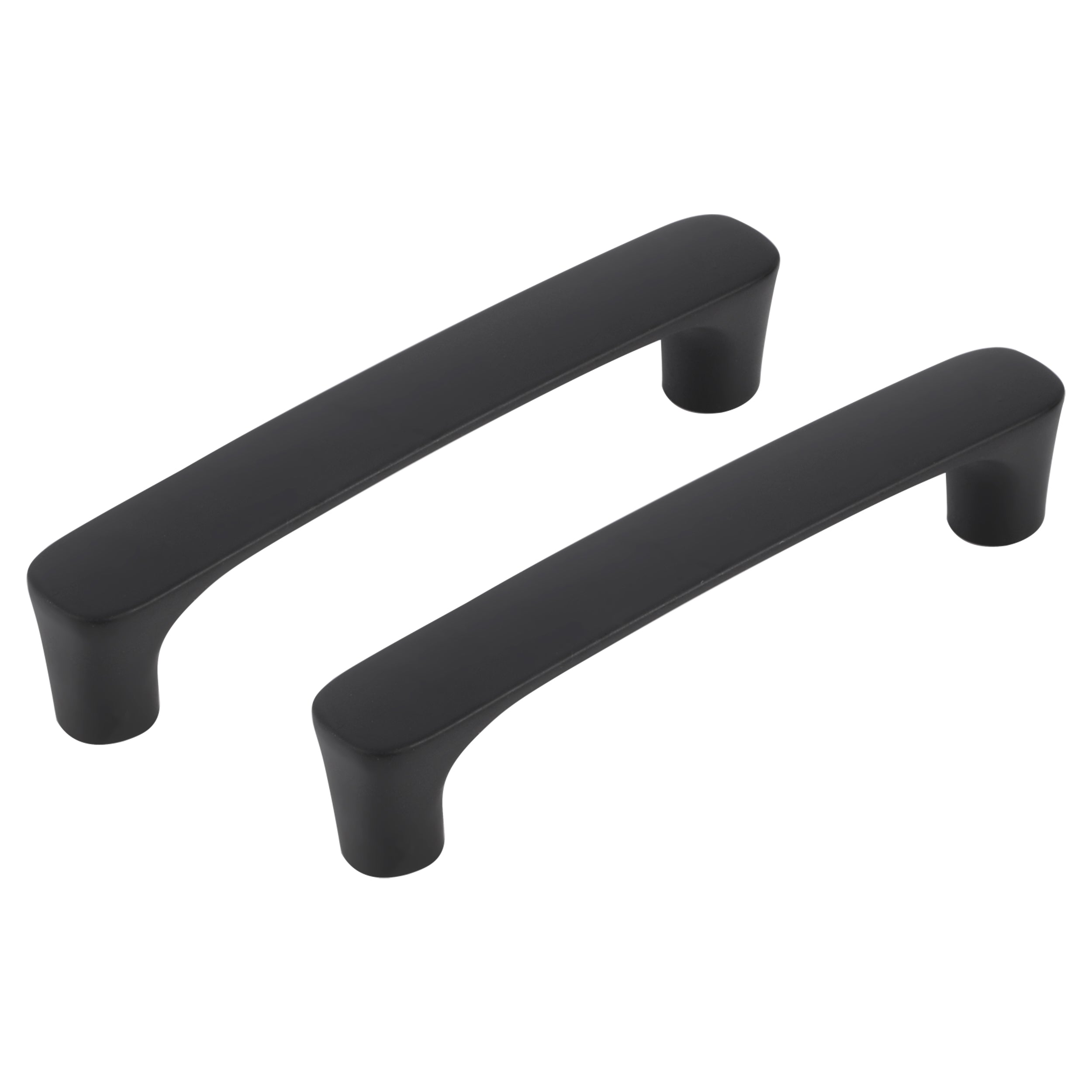 Differnz Eindhoven mat zwart Zink Hartafstand 128 mm 2 stuks