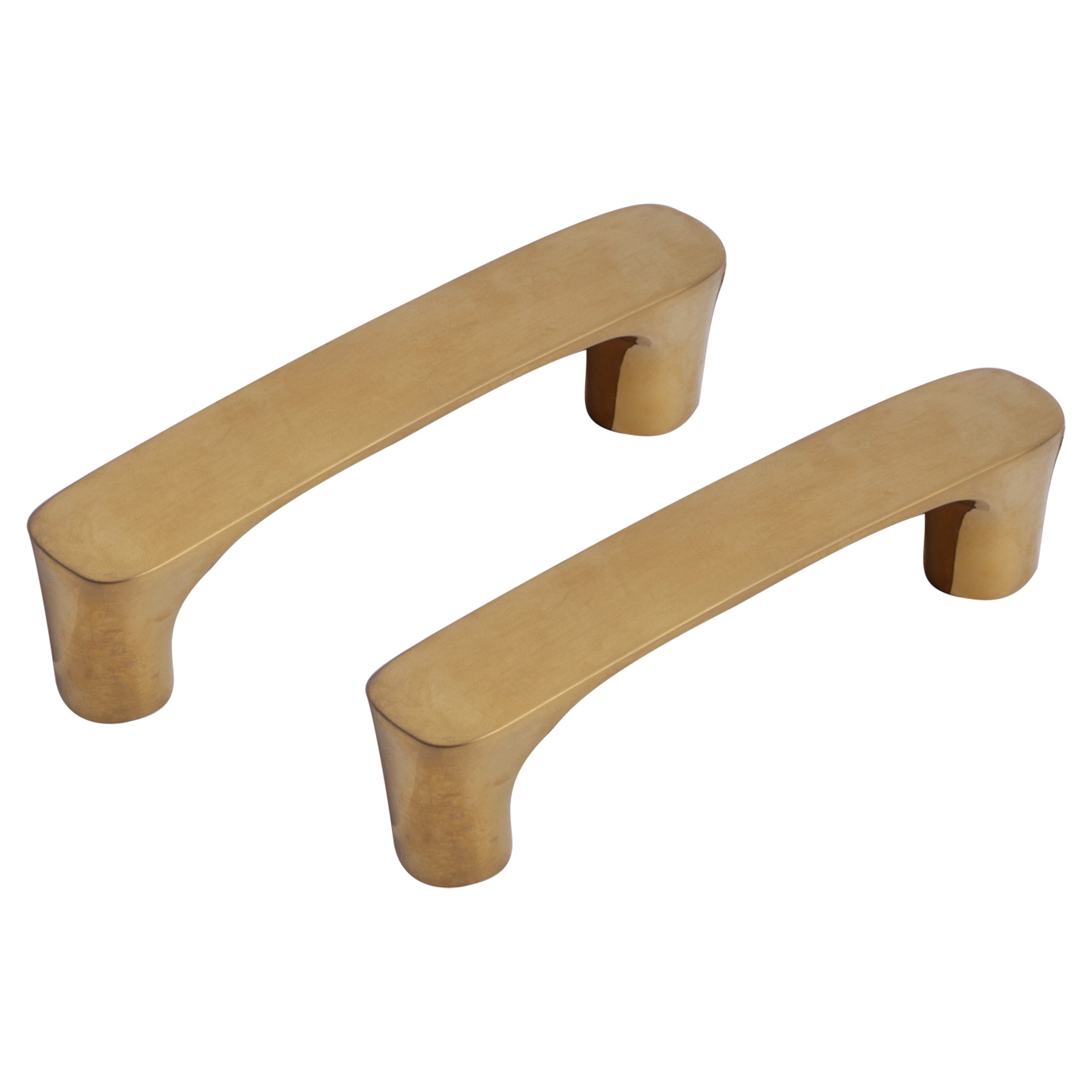 Differnz Eindhoven geborsteld goud Zink Hartafstand 96 mm 2 stuks