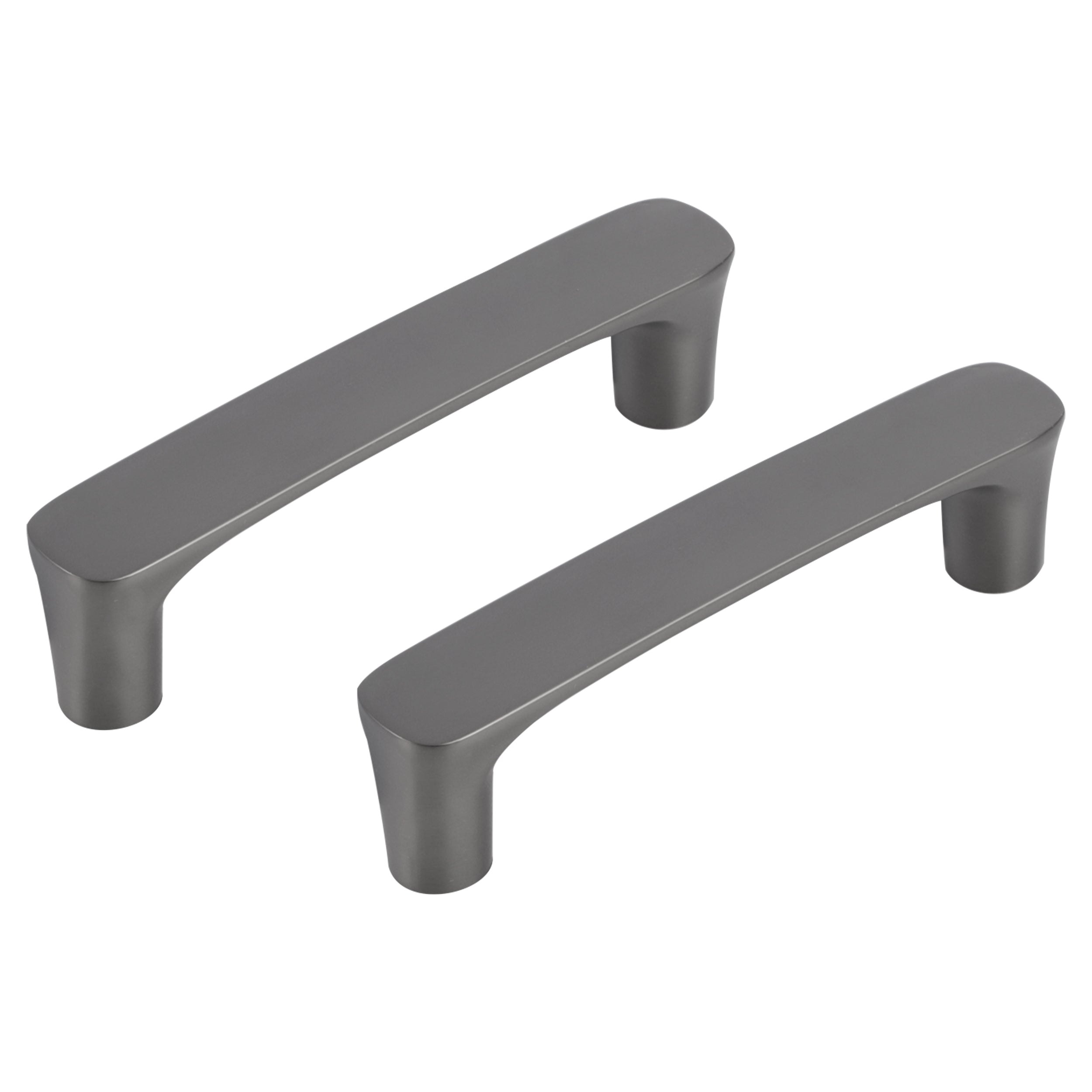 Differnz Eindhoven gun metal Zink Hartafstand 96 mm 2 stuks