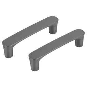 Differnz Eindhoven gun metal Zink Hartafstand 96 mm 2 stuks