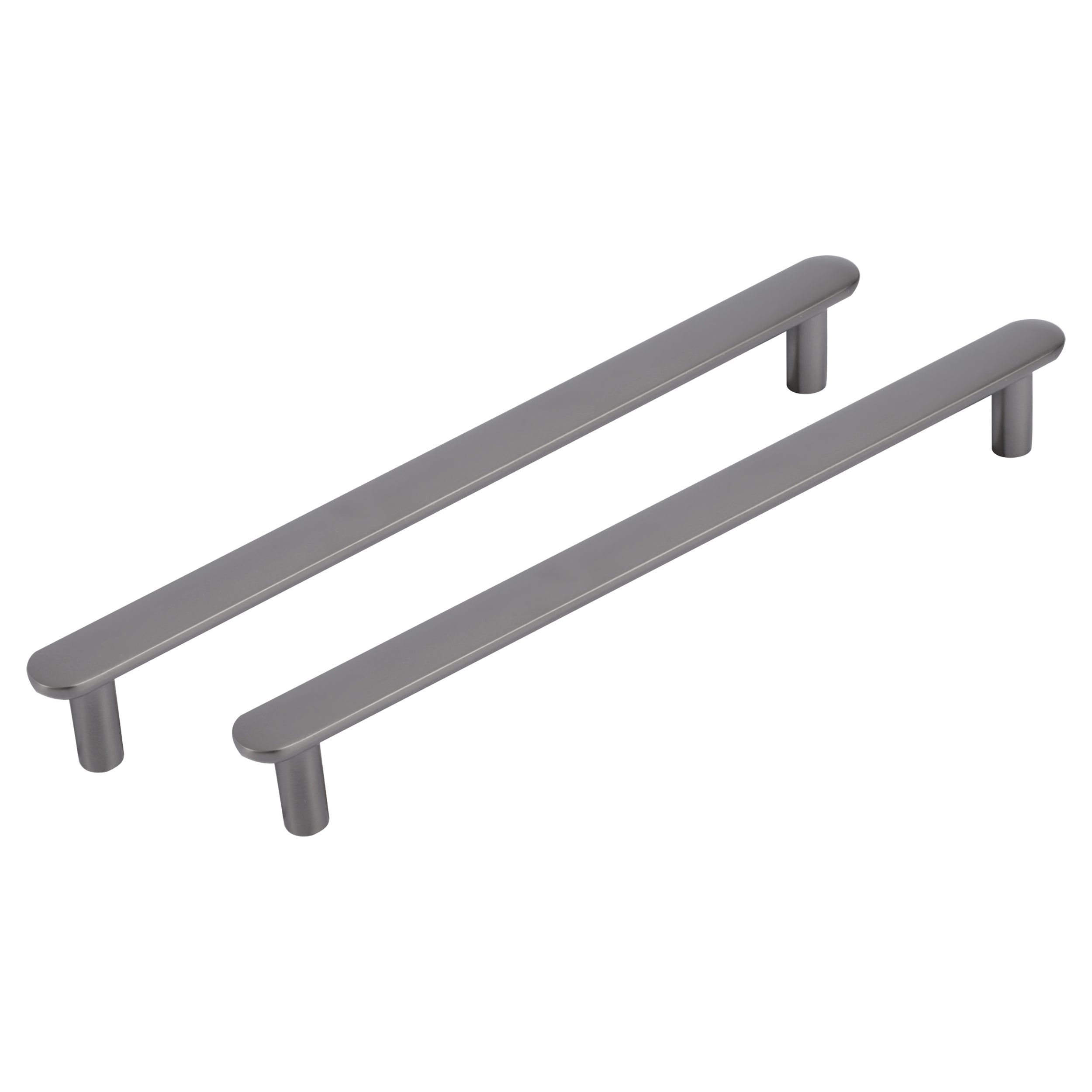 Differnz Eindhoven gun metal Zink Hartafstand 160 mm 2 stuks