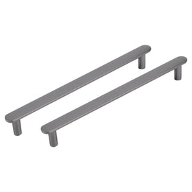 Differnz Eindhoven gun metal Zink Hartafstand 160 mm 2 stuks