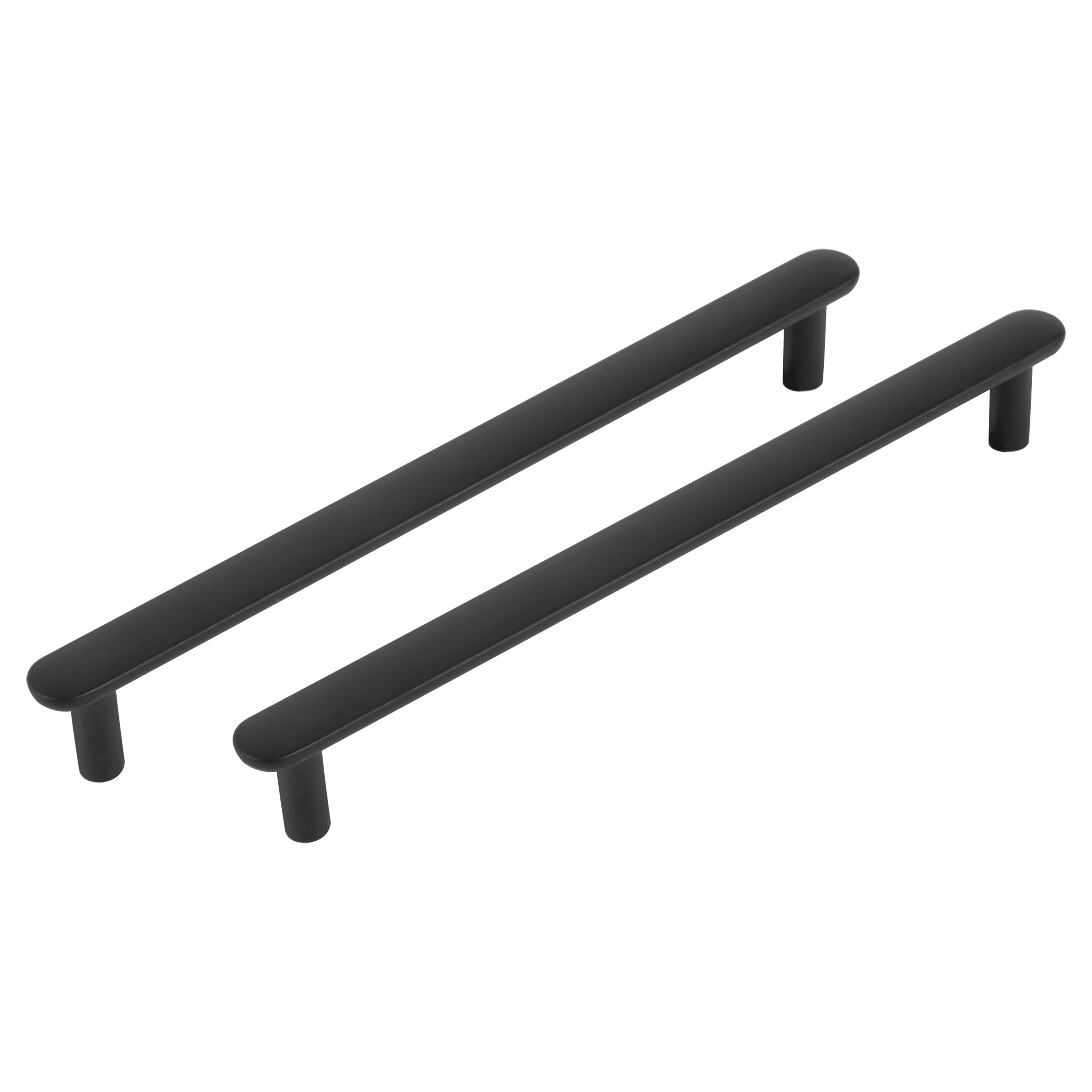 Differnz Eindhoven mat zwart Zink Hartafstand 160 mm 2 stuks