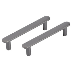Differnz Eindhoven gun metal Zink Hartafstand 96 mm 2 stuks