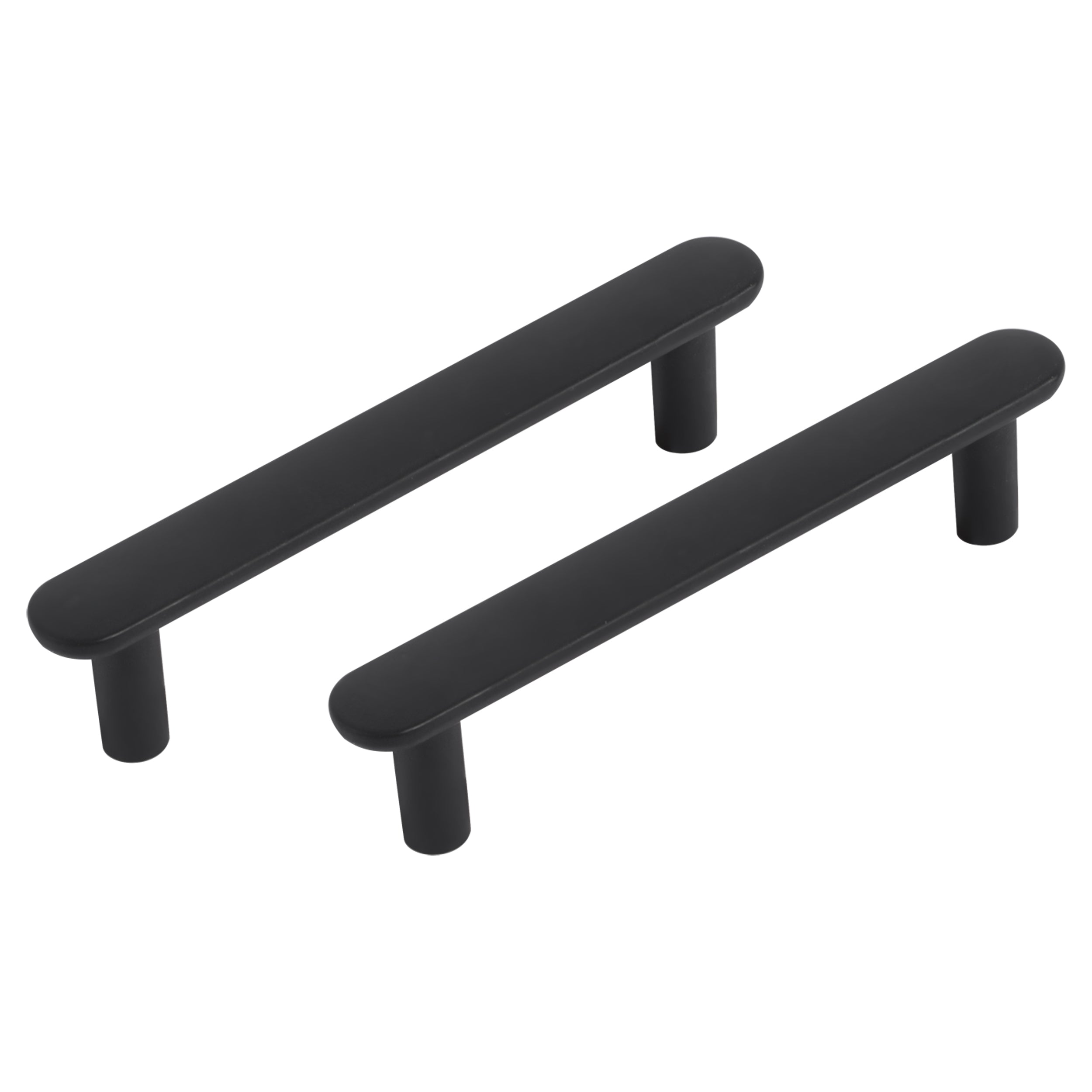 Differnz Eindhoven mat zwart Zink Hartafstand 96 mm 2 stuks