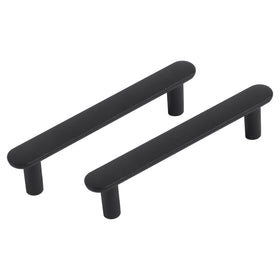 Differnz Eindhoven mat zwart Zink Hartafstand 96 mm 2 stuks