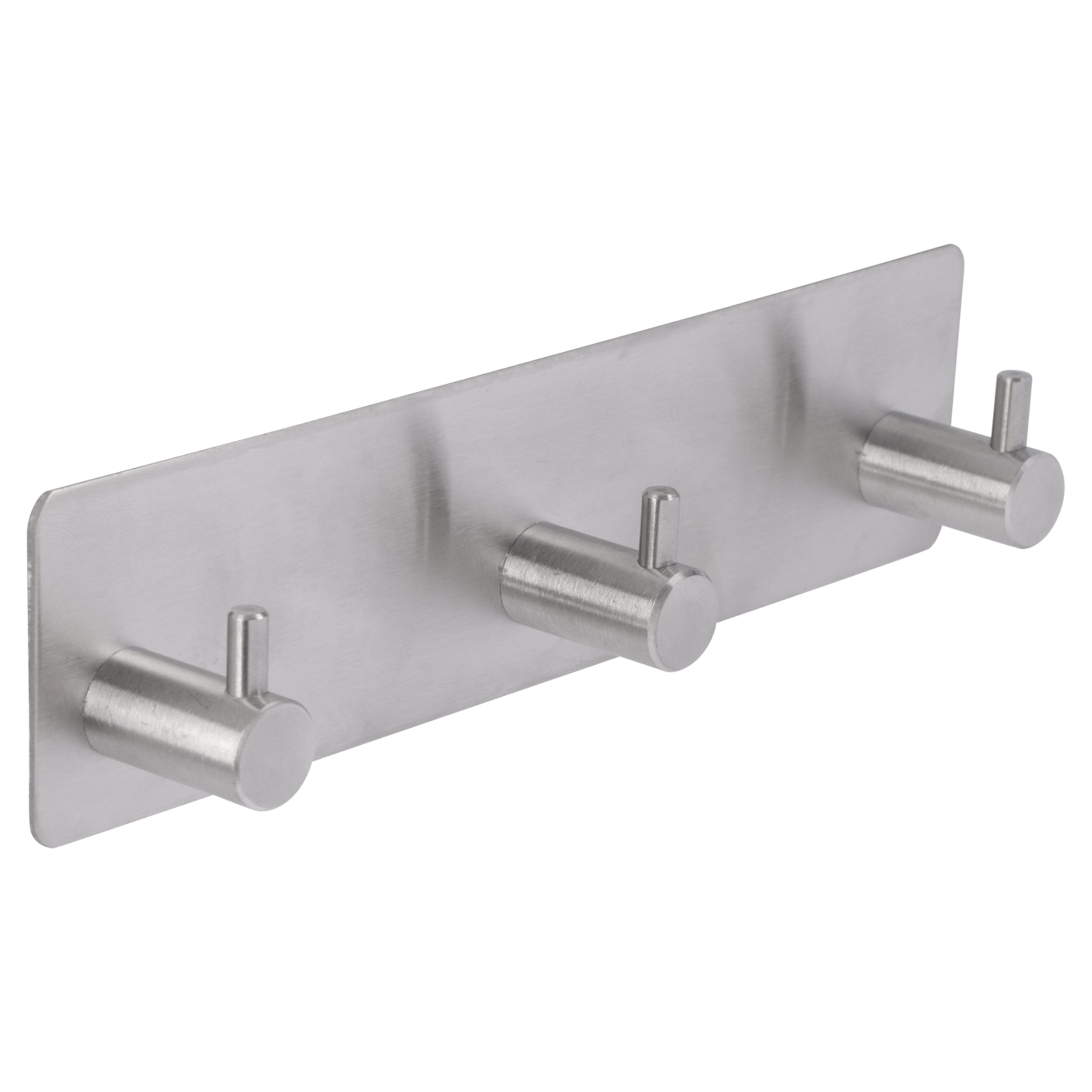 Differnz Garderobehaak 1 stuk mat chroom LxWXH 180 x 28 x 45 mm