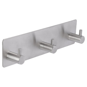 Differnz Garderobehaak 1 stuk mat chroom LxWXH 180 x 28 x 45 mm