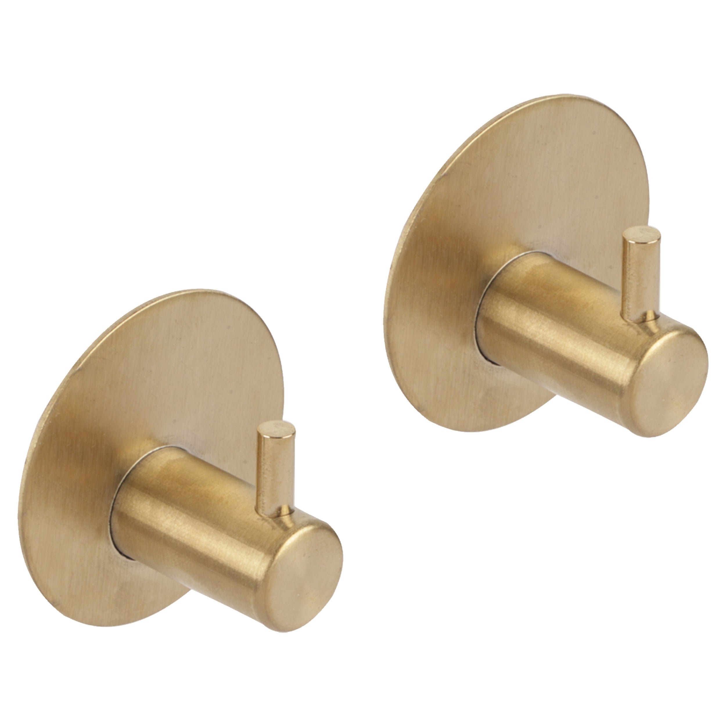 Differnz Garderobehaken 2 stuks mat goud LxWXH 45mm x 30mm x 45mm mm