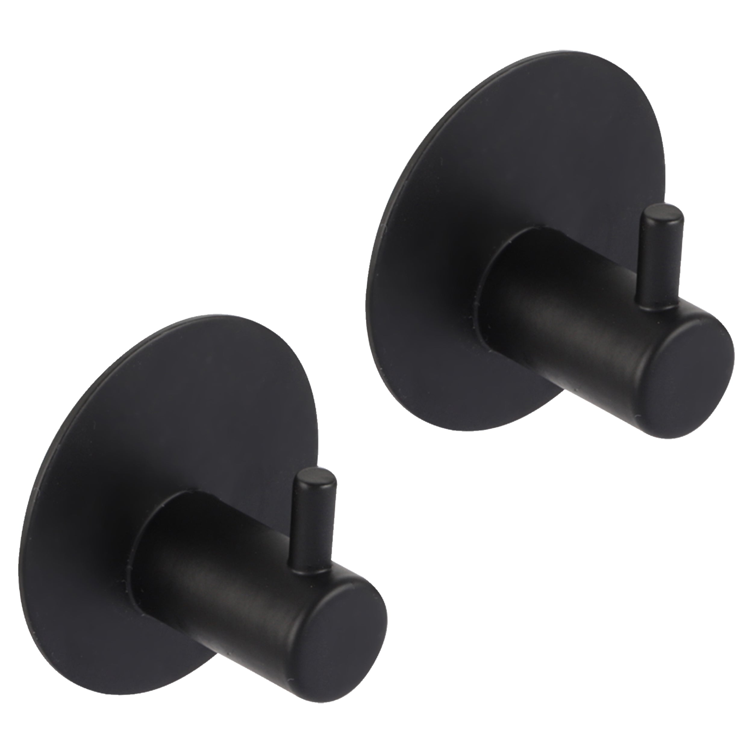 Differnz Garderobehaken 2 stuks mat zwart LxWXH 45mm x 30mm x 45mm mm