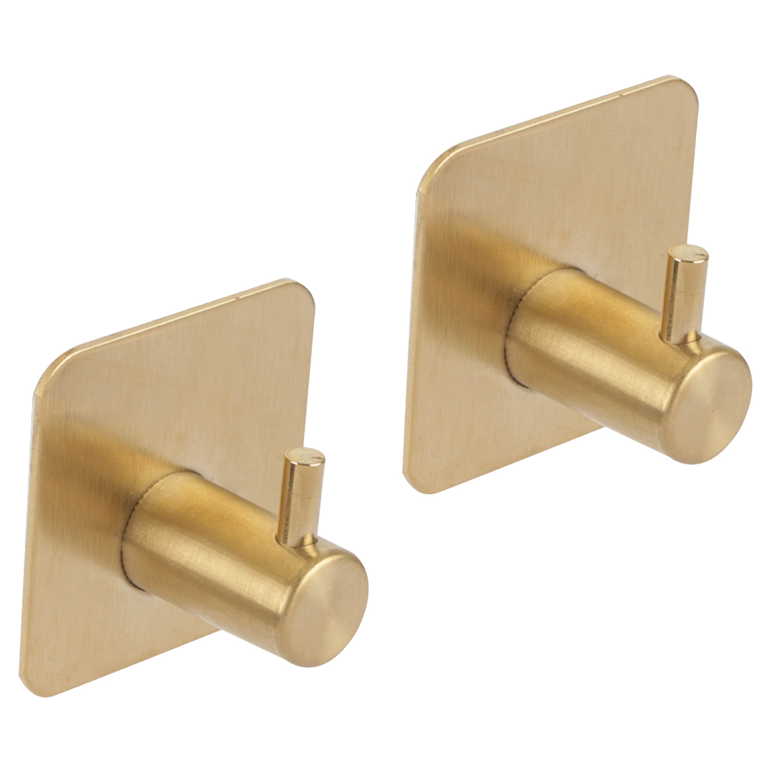 Differnz Garderobehaken 2 stuks mat goud LxWXH 45mm x 30mm x 45mm mm