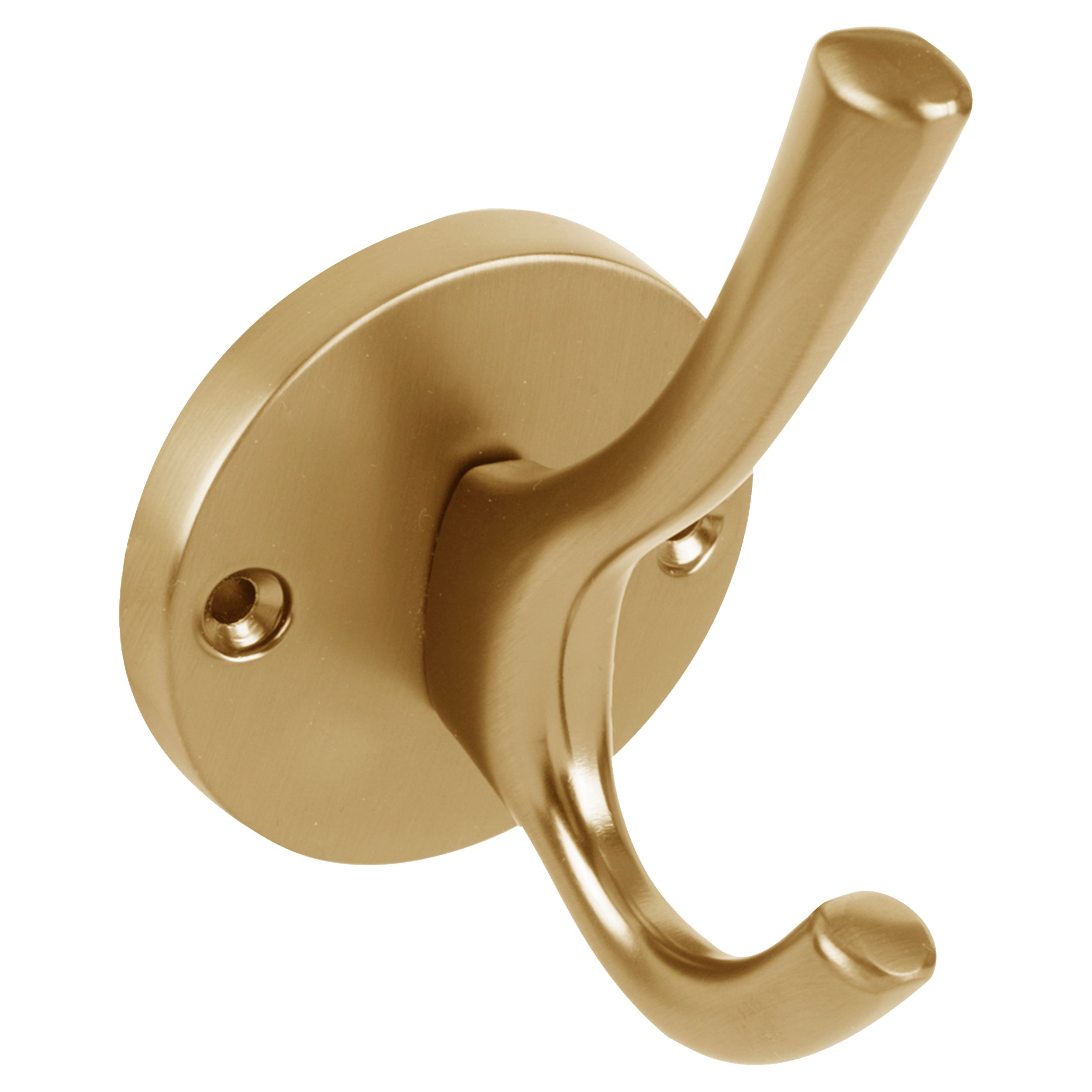 Differnz Garderobehaak 1 stuk geborsteld goud LxWXH 62 x 60 x 102 mm