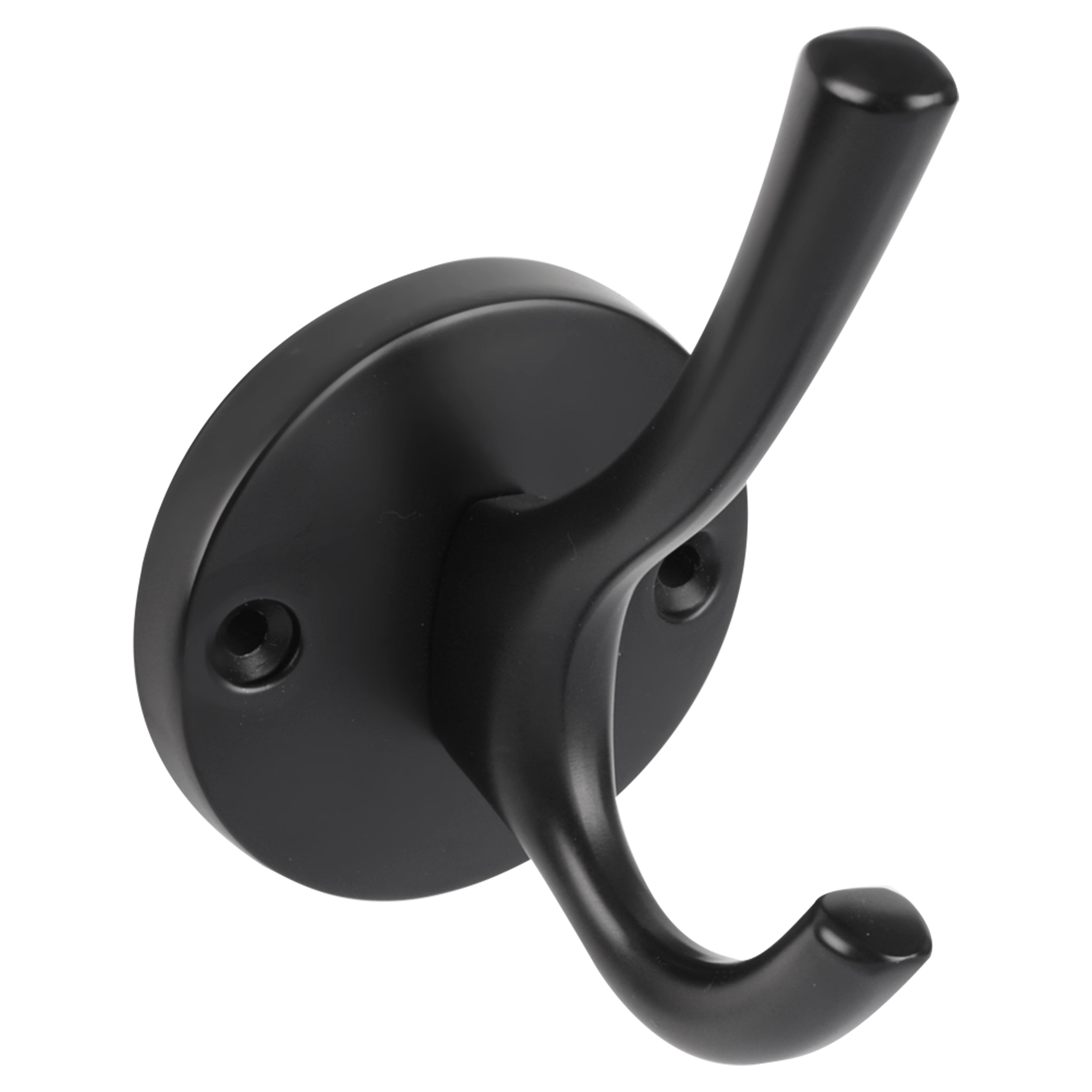 Differnz Garderobehaak 1 stuk mat zwart LxWXH 62 x 60 x 102 mm