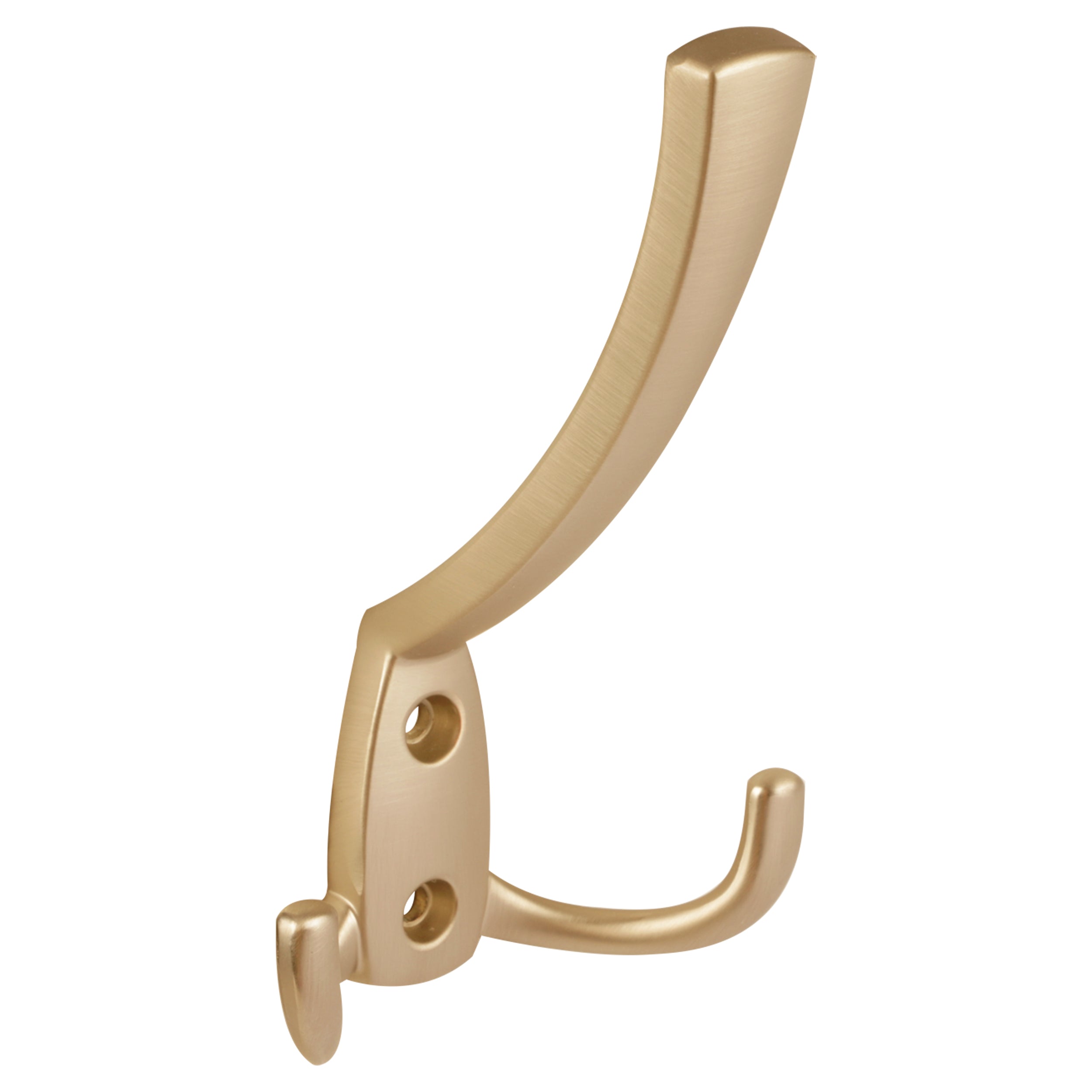 Differnz Garderobehaak 1 stuk geborsteld goud LxWXH 125 x 77 x 62 mm