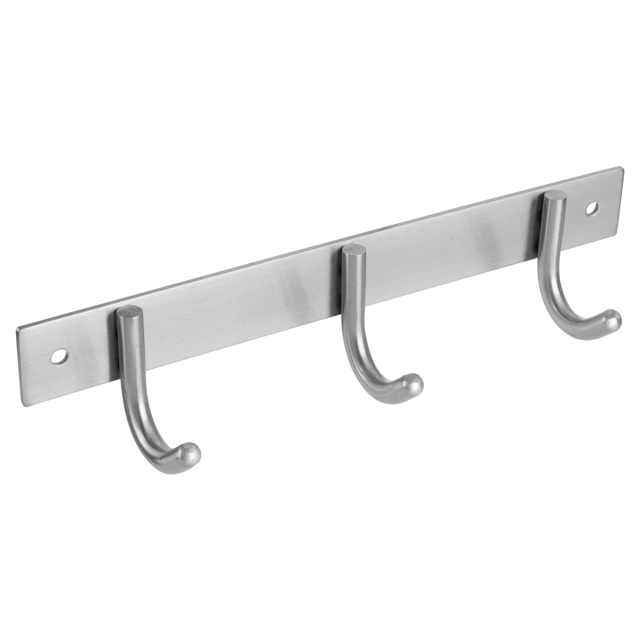 Differnz Kapstok 3 haken RVS201 mat chroom LxBXH 200 45 36 mm