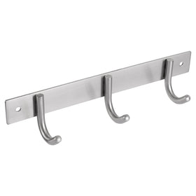 Differnz Kapstok 3 haken RVS201 mat chroom LxBXH 200 45 36 mm