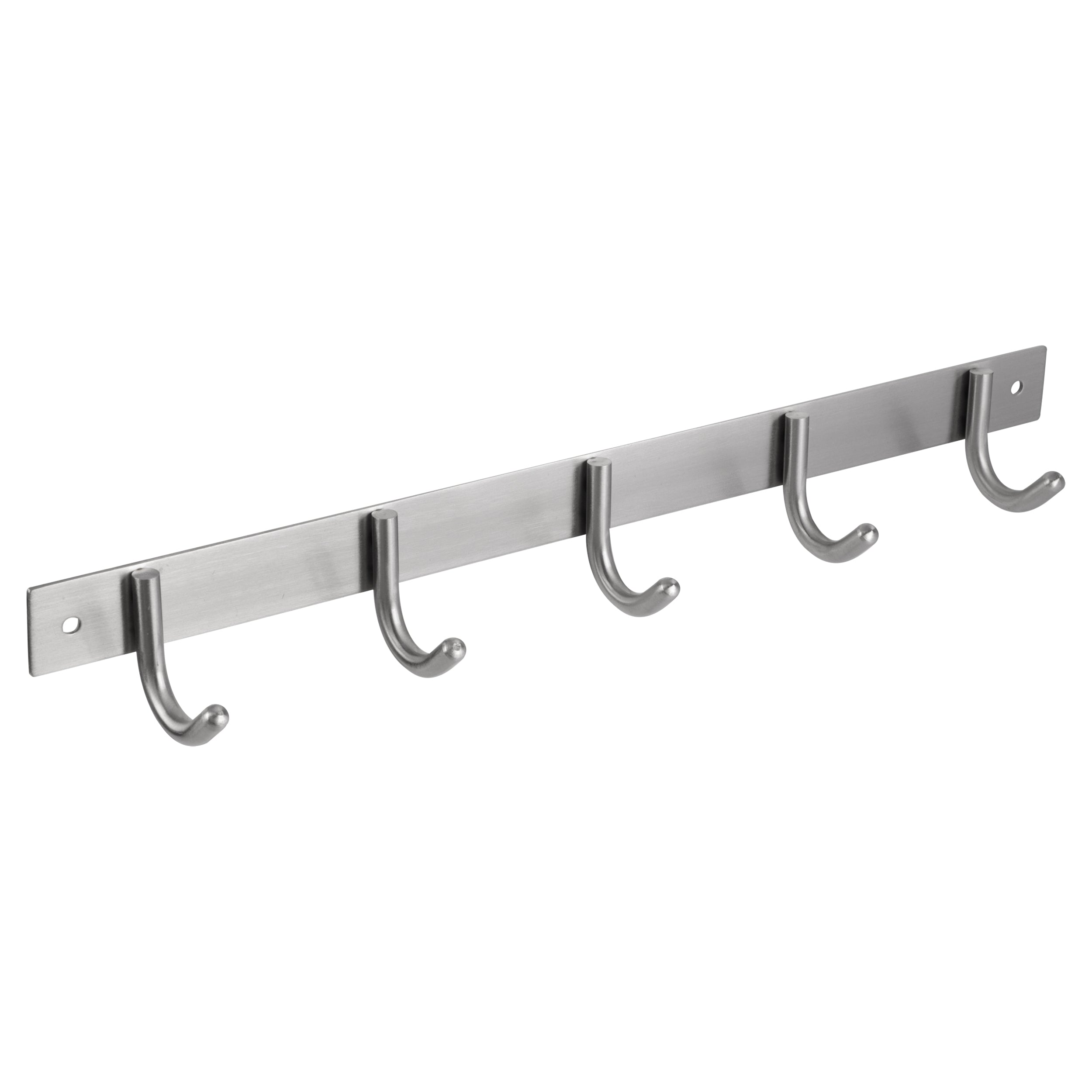 Differnz Kapstok 5 haken RVS201 mat chroom LxBXH 360 45 36 mm