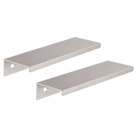 Differnz mat chroom Aluminium Hartafstand 96 mm 2 stuks