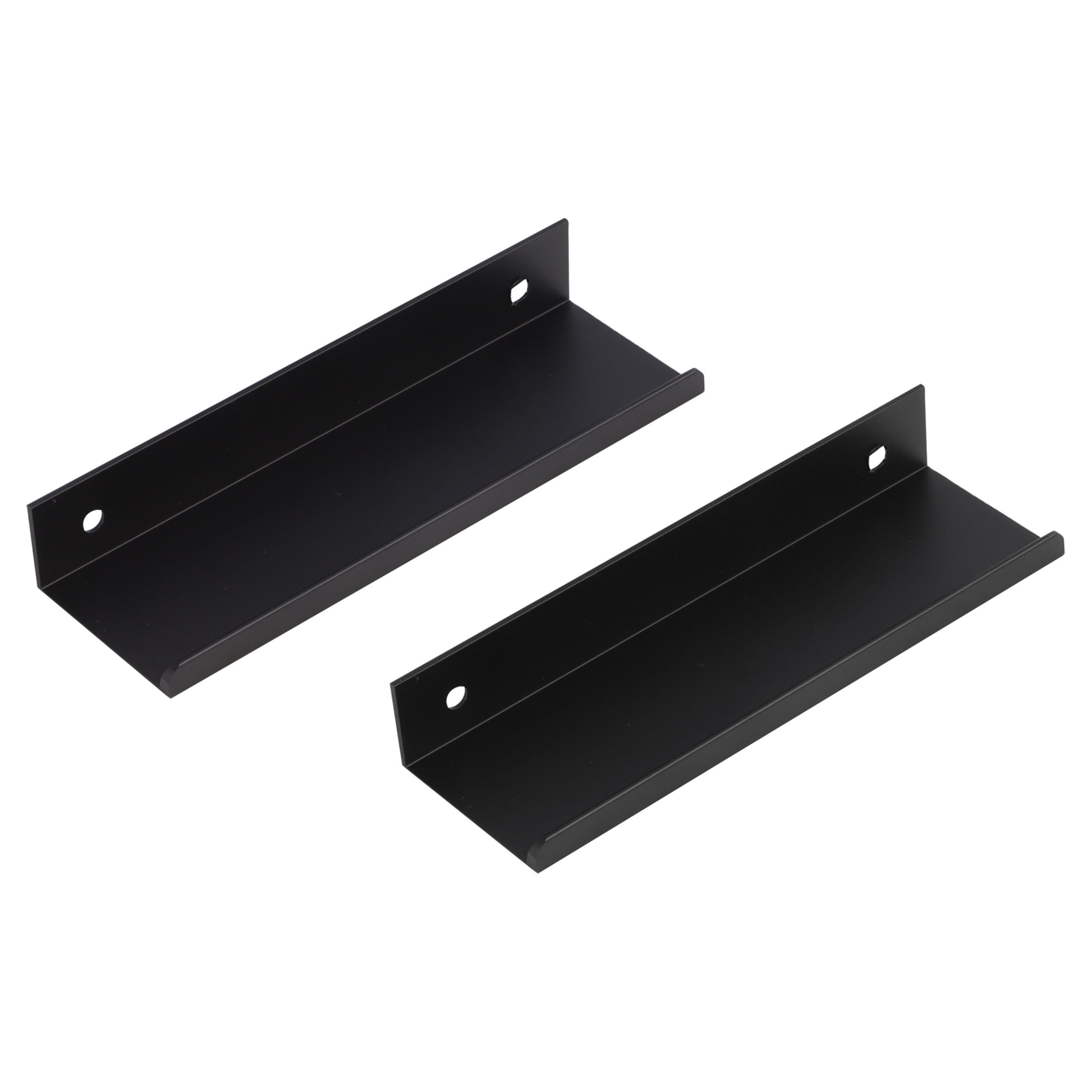 Differnz mat zwart Aluminium Hartafstand 96 mm 2 stuks