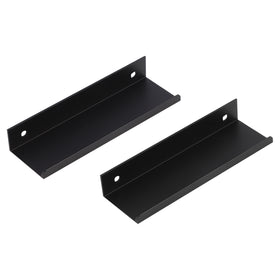Differnz mat zwart Aluminium Hartafstand 96 mm 2 stuks