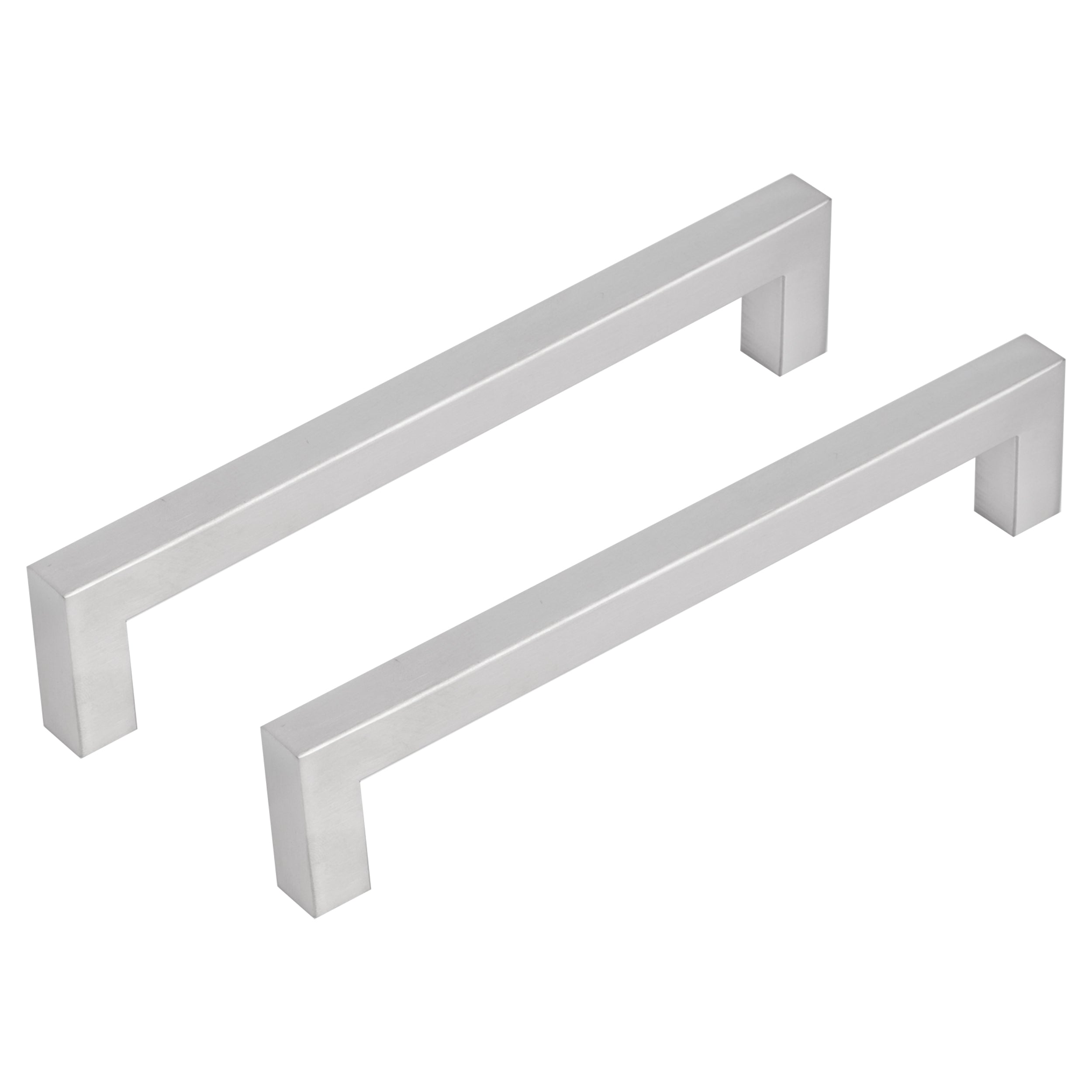 Differnz mat chroom Roestvrij staal Hartafstand 160 mm 2 stuks