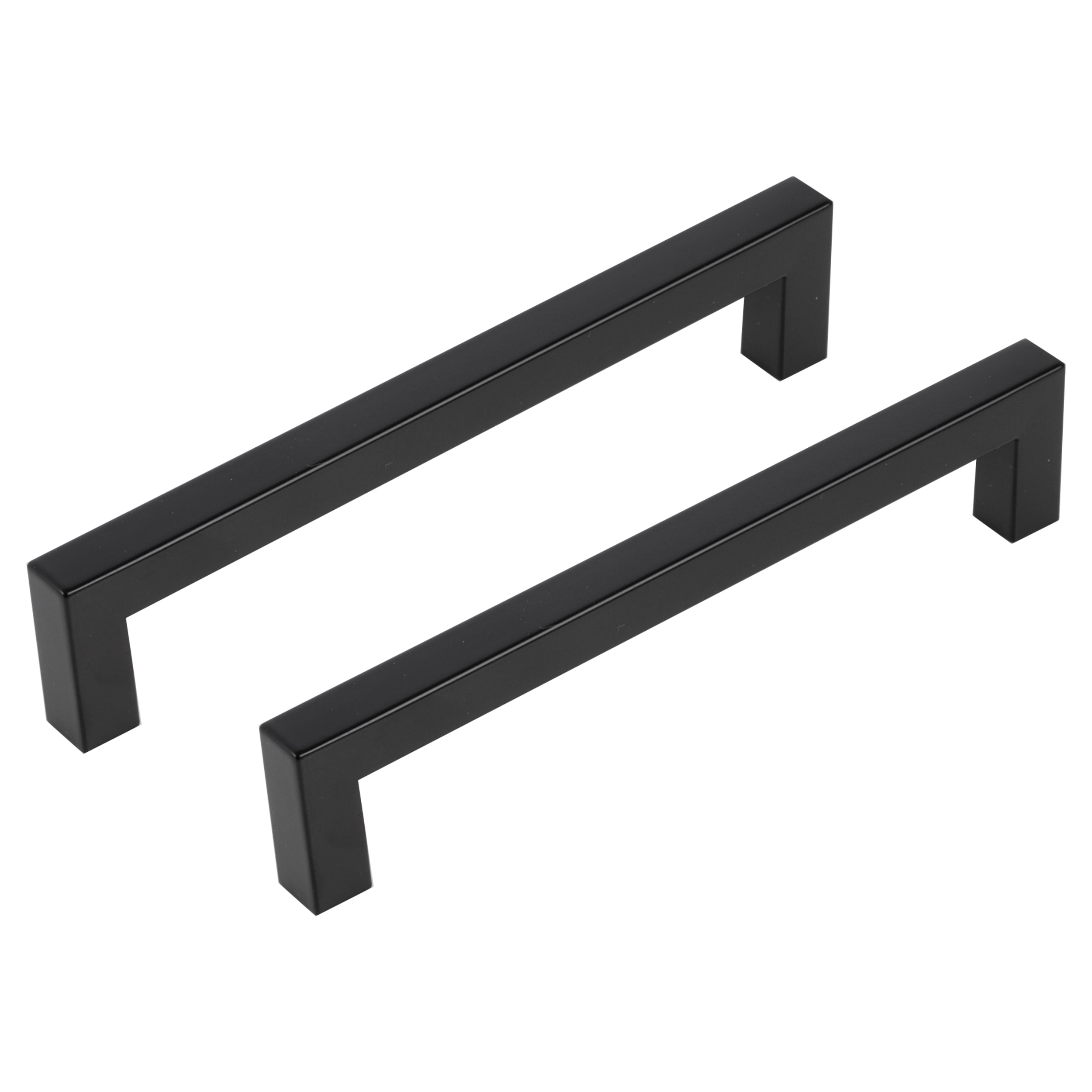 Differnz mat zwart Roestvrij staal Hartafstand 160 mm 2 stuks