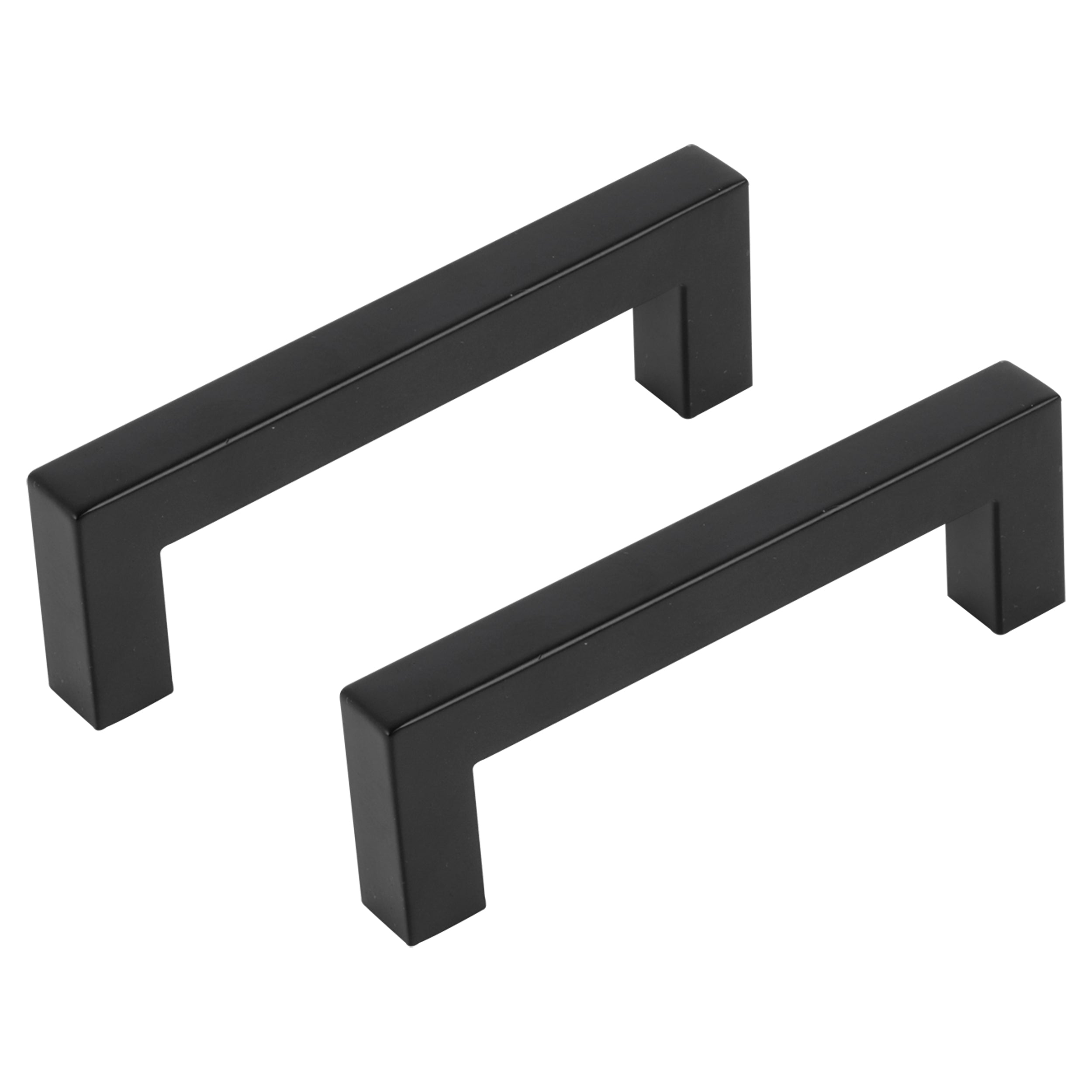 Differnz mat zwart Roestvrij staal Hartafstand 96 mm 2 stuks