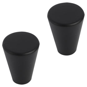 Differnz meubelknop Rotterdam 20 mm mat zwart 2 stuks