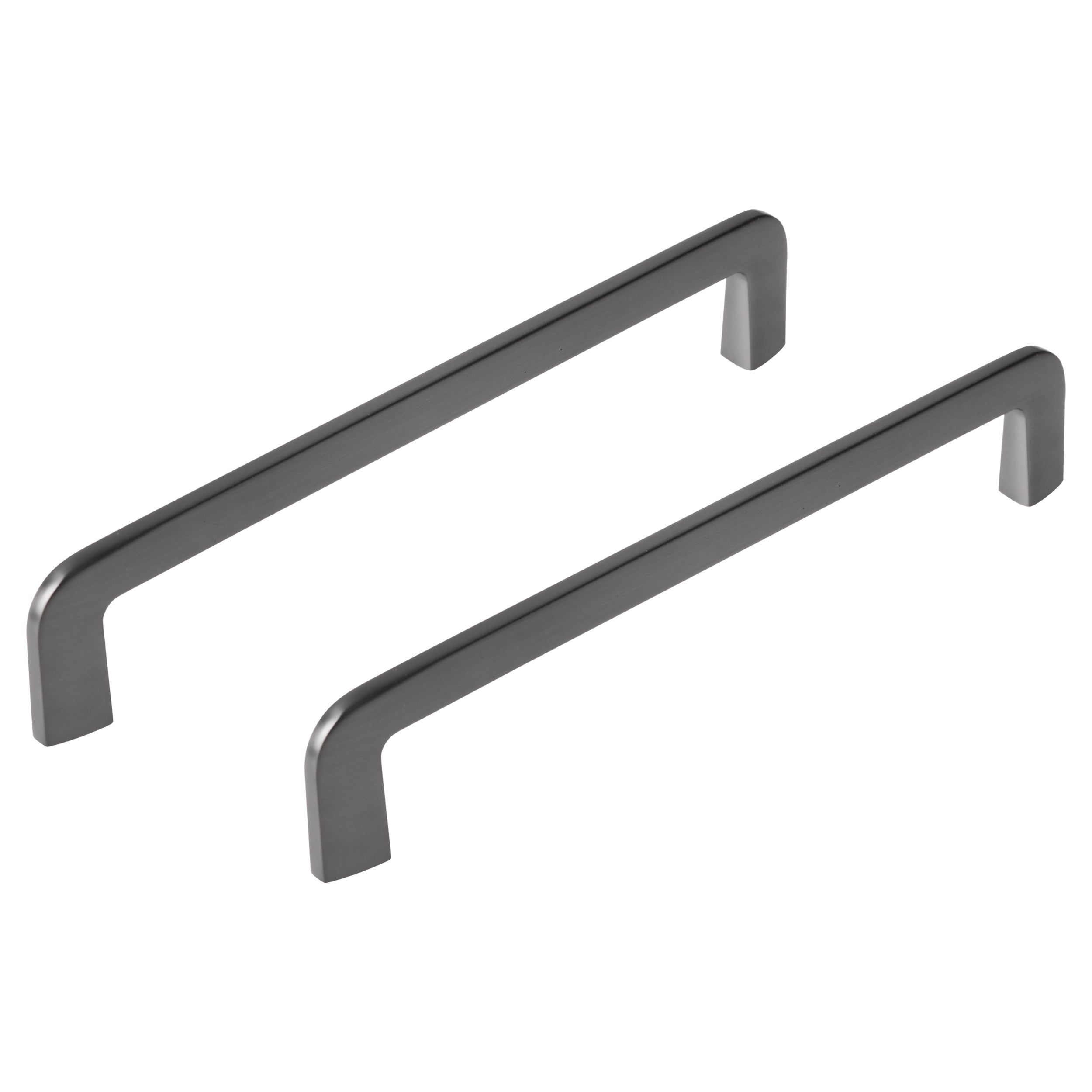 Differnz Rotterdam gun metal Zink Hartafstand 160 mm 2 stuks