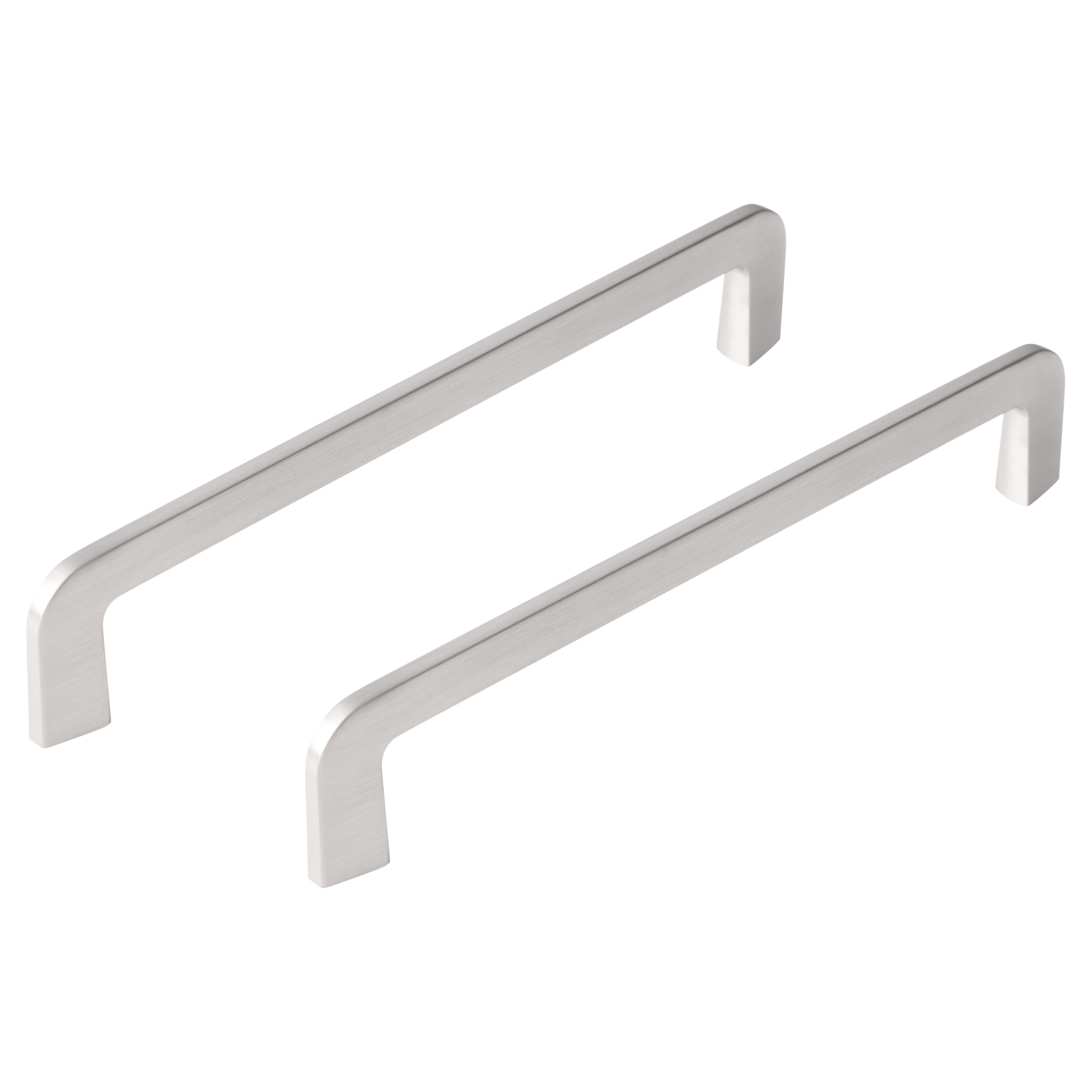 Differnz Rotterdam mat chroom Zink Hartafstand 160 mm 2 stuks