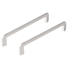 Differnz Rotterdam mat chroom Zink Hartafstand 160 mm 2 stuks