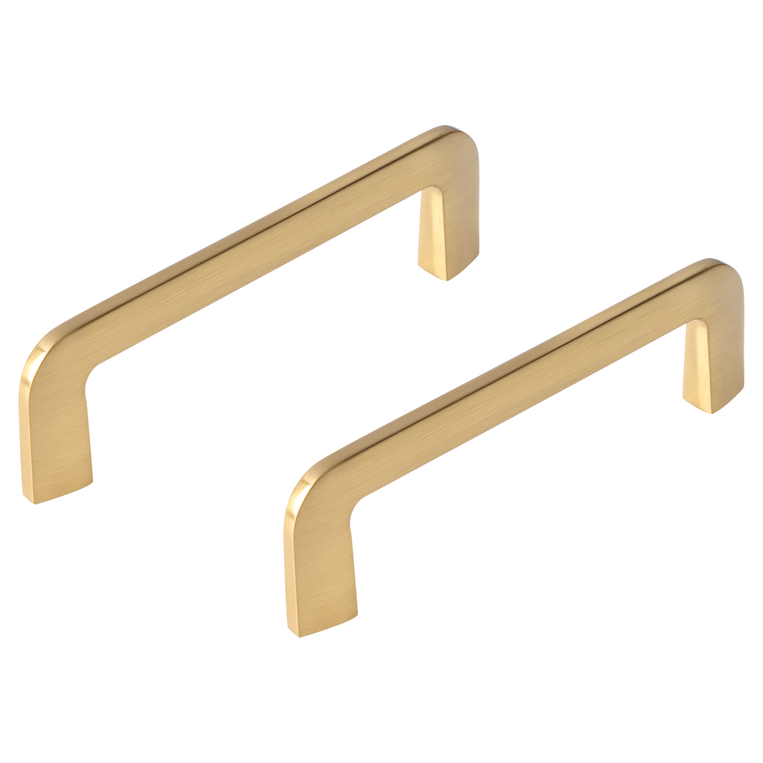 Differnz Rotterdam geborsteld goud Zink Hartafstand 96 mm 2 stuks