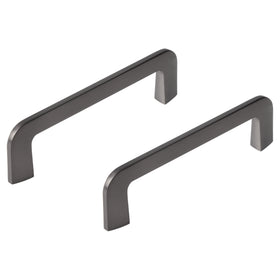 Differnz Rotterdam gun metal Zink Hartafstand 96 mm 2 stuks