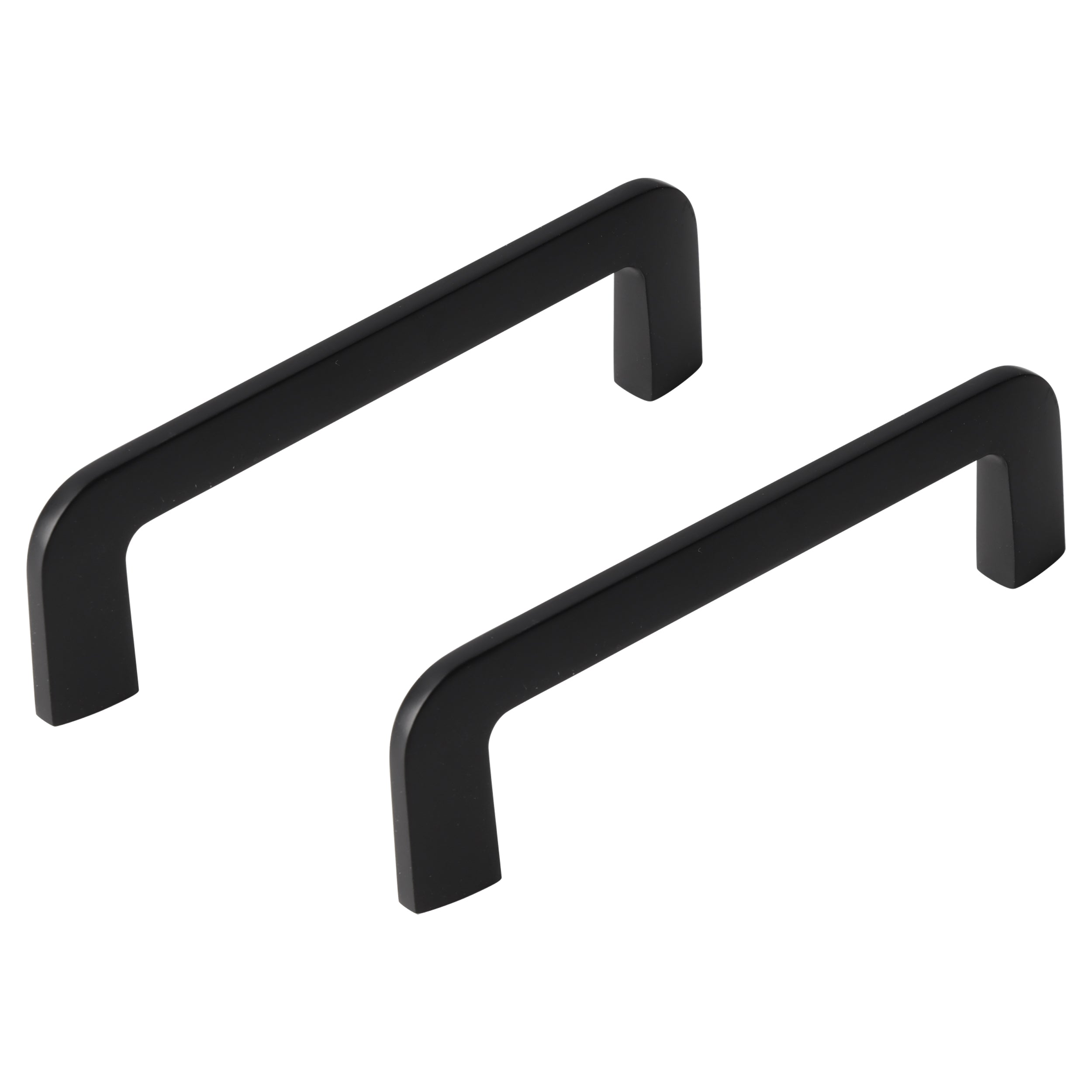 Differnz Rotterdam mat zwart Zink Hartafstand 96 mm 2 stuks