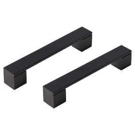 Differnz Tilburg mat zwart Aluminium Hartafstand 128 mm 2 stuks