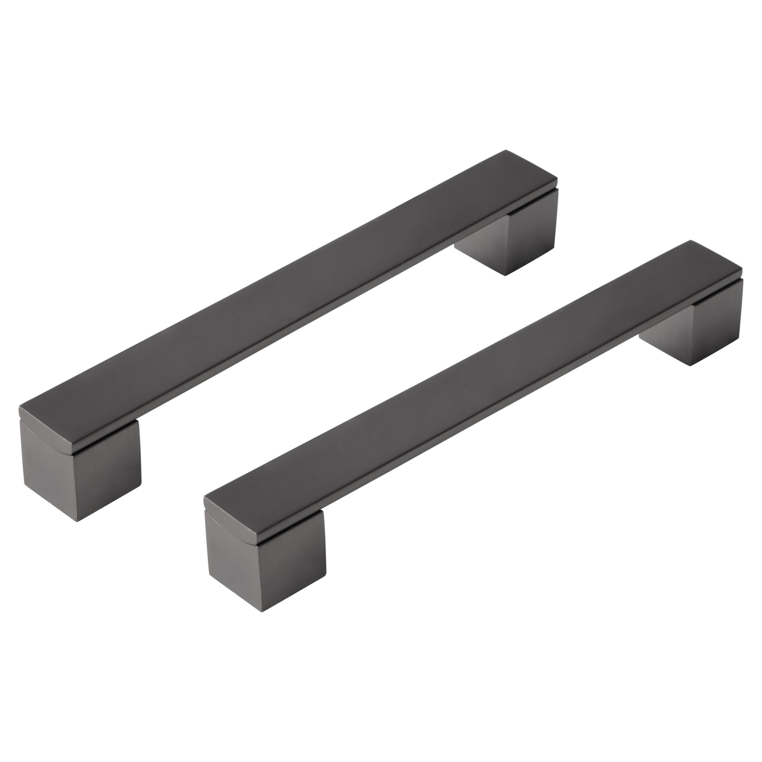 Differnz Tilburg gun metal Zink Hartafstand 160 mm 2 stuks