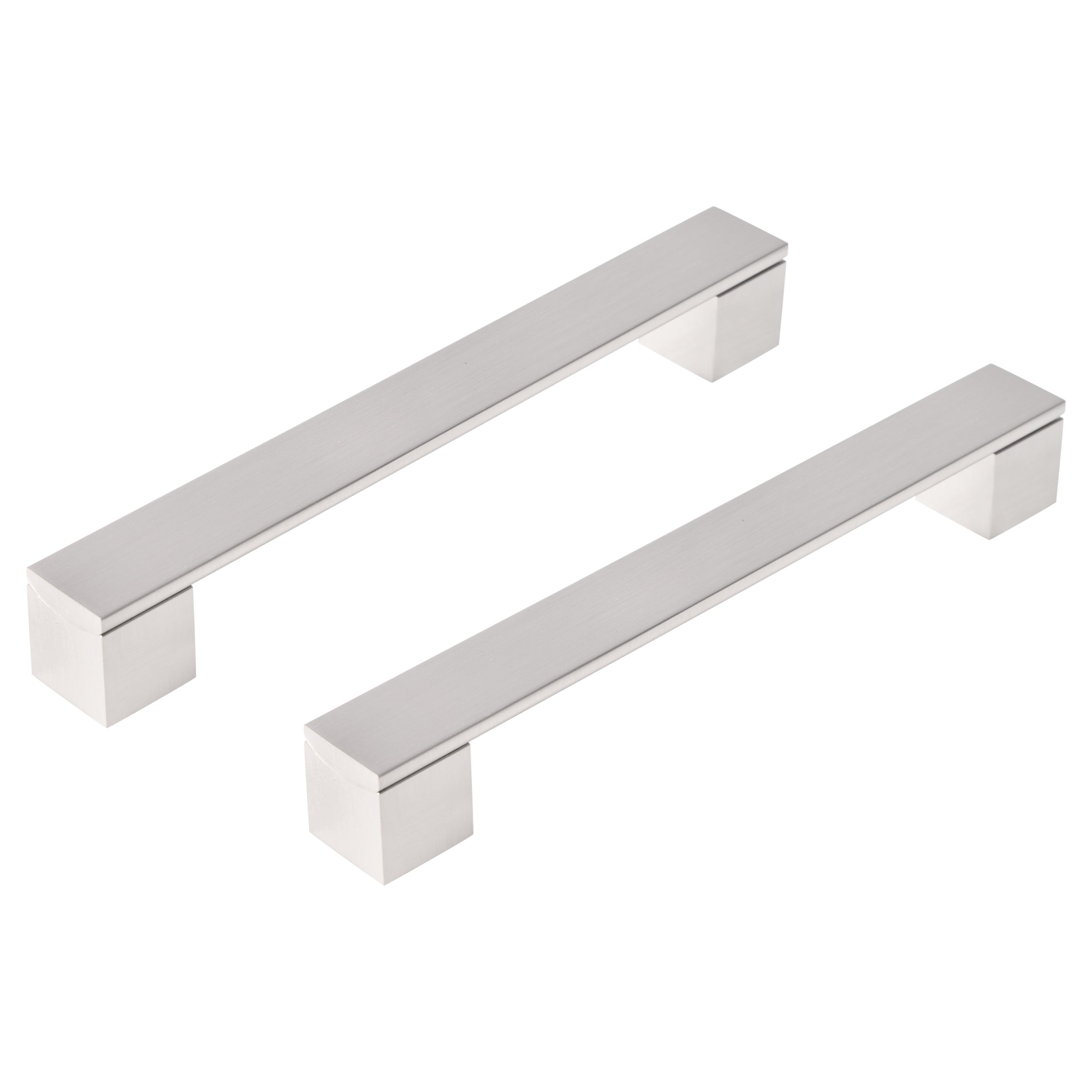 Differnz Tilburg mat chroom Aluminium Hartafstand 160 mm 2 stuks