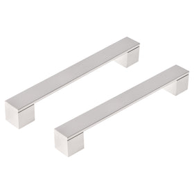 Differnz Tilburg mat chroom Aluminium Hartafstand 160 mm 2 stuks