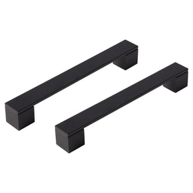 Differnz Tilburg mat zwart Aluminium Hartafstand 160 mm 2 stuks
