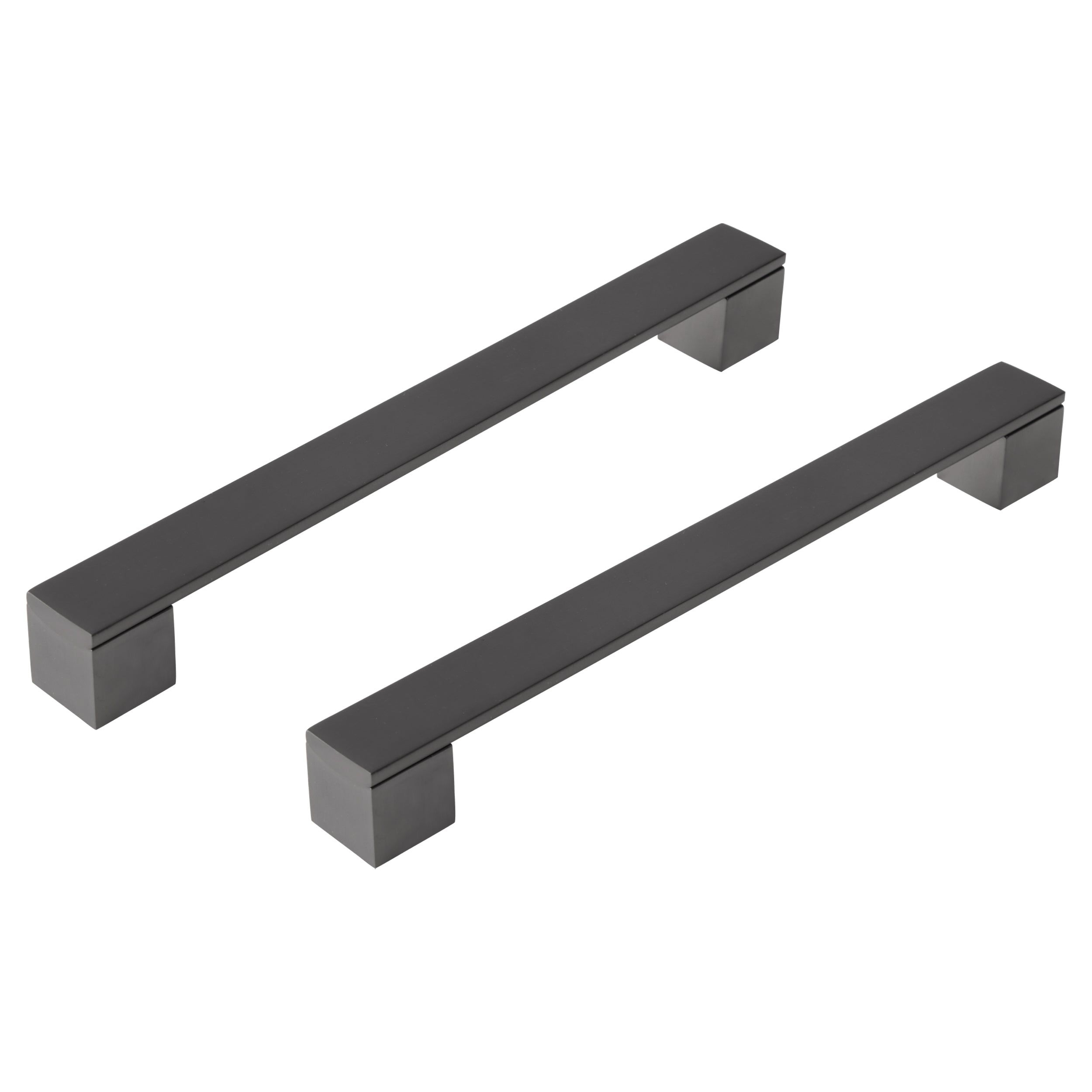 Differnz Tilburg gun metal Zink Hartafstand 192 mm 2 stuks