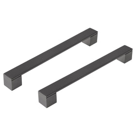 Differnz Tilburg gun metal Zink Hartafstand 192 mm 2 stuks